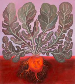 Painting Aura Roig 